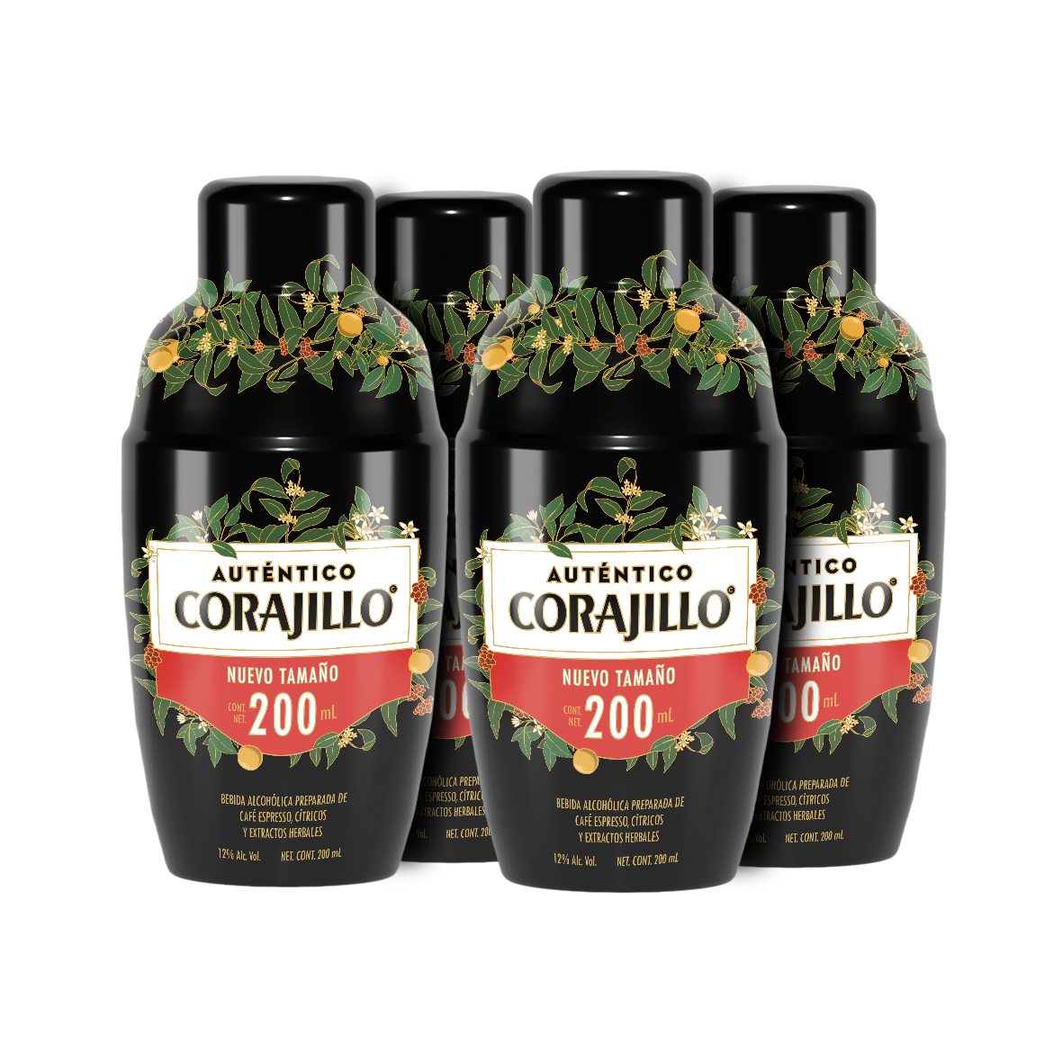 Auténtico Corajillo – Nuevo 200ml – Dos Corajillos en Uno