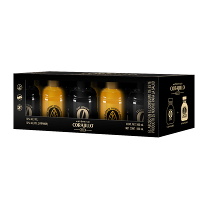 Auténtico Corajillo – 5 Mix – Repuestos de Licor y Café 50ml