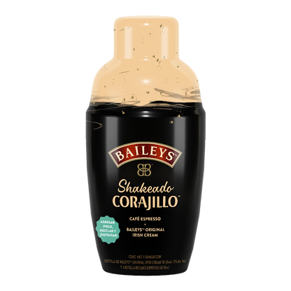 Baileys Shakeado Corajillo – 4 Pack – 4 Shakers con Espresso y Crema Irlandesa