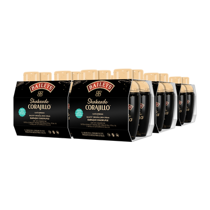 Baileys Shakeado Corajillo – 24 Pack – 24 Shakers con Espresso y Crema Irlandesa
