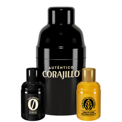 Auténtico Corajillo – Six Pack – 6 Corajillos con Shakers Reutilizables