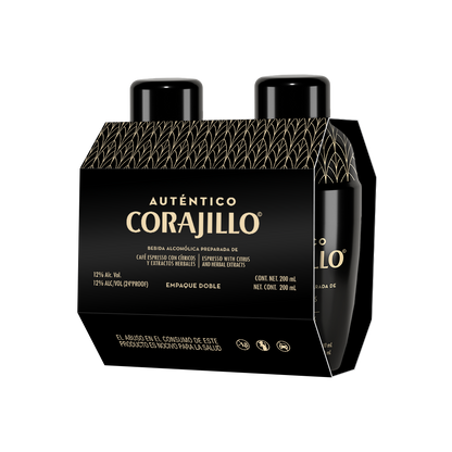 Auténtico Corajillo – Duo Pack – 2 Corajillos con Shaker Reutilizable