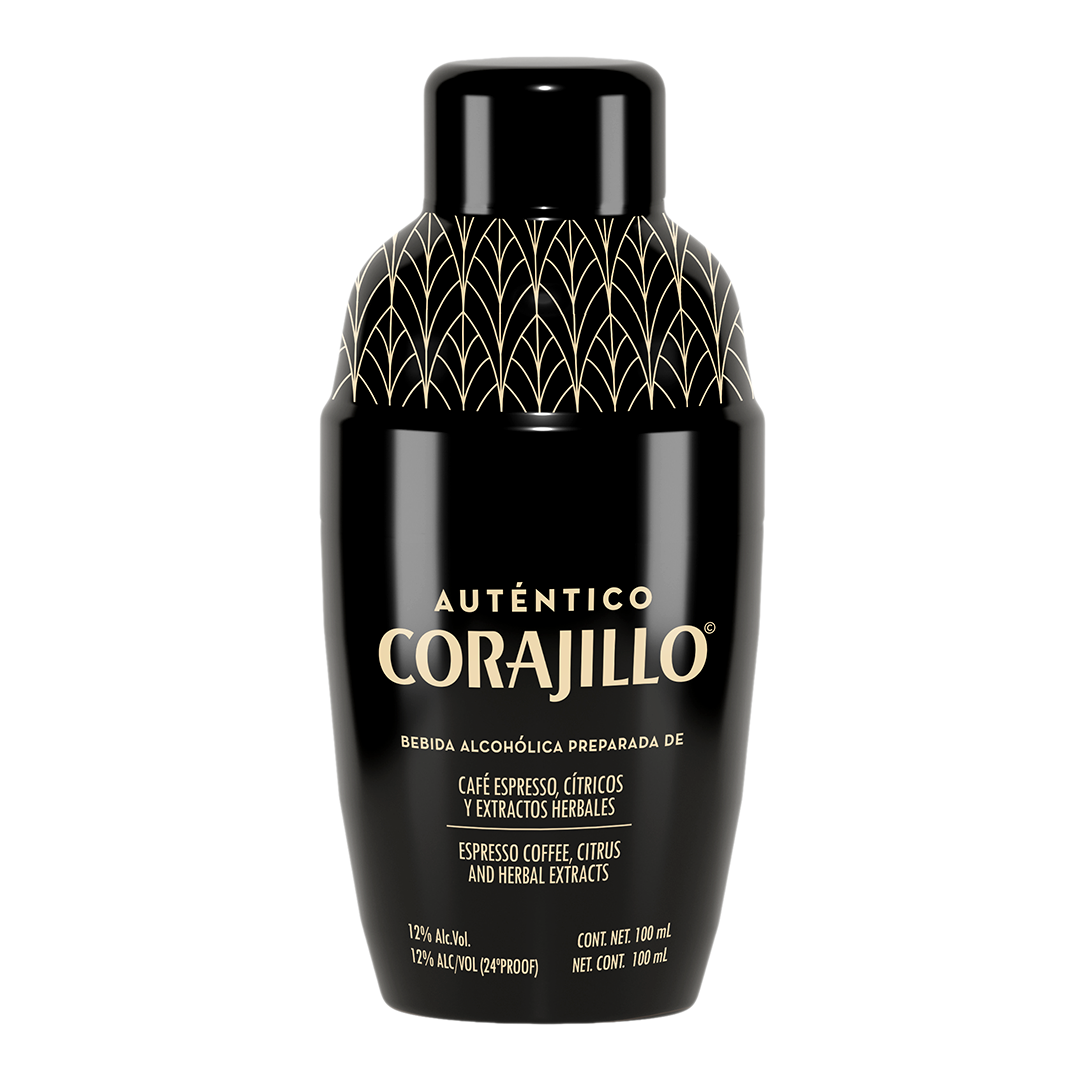 Auténtico Corajillo – Original 100ml – Shaker + Espresso y Licor